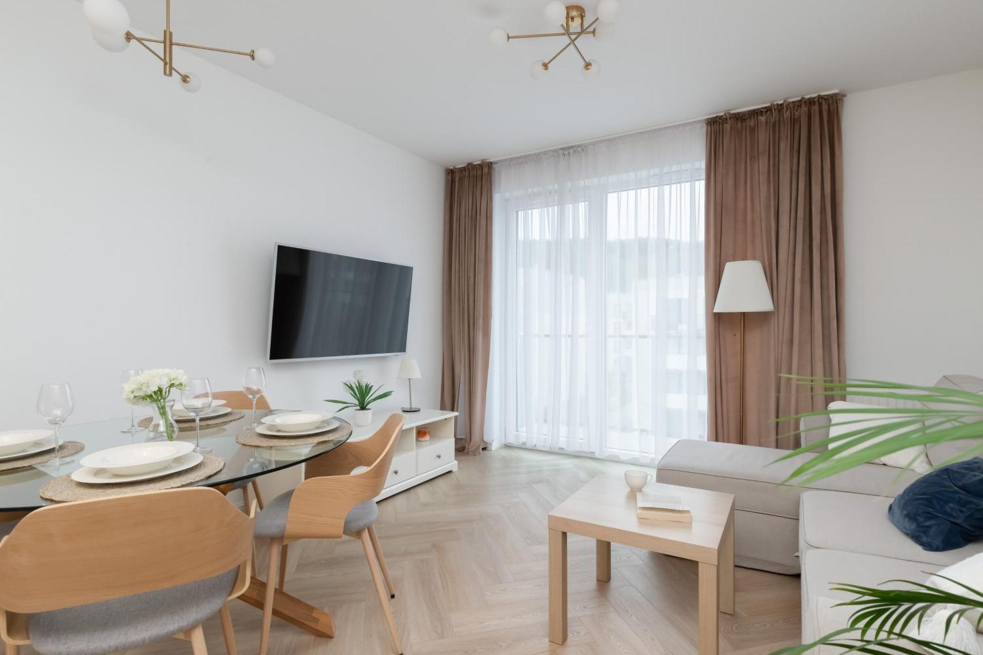 Gdynia Nasypowa Apartments With Parking By Noclegi Renters Buitenkant foto